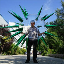 Load image into Gallery viewer, Catwalks Stage Props Walking Inflatable Costume Blow Up Walking Thorn Bubble Ball Costume For Party And Fashion Show