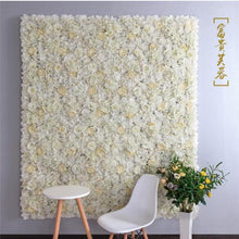 Load image into Gallery viewer, 16PCS/lot 40x60cm Silk Rose Flower Champagne Artificial Flower for Wedding Decoration Wall Romantic Wedding Xmas Backdrop Decor