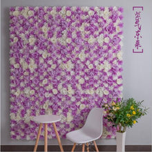 Load image into Gallery viewer, 16PCS/lot 40x60cm Silk Rose Flower Champagne Artificial Flower for Wedding Decoration Wall Romantic Wedding Xmas Backdrop Decor