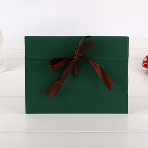 500pcs/lot 24*18*0.7cm  bow Envelope Kraft paper pocket bag Kerchief Handkerchief Silk scarf packing boxes Envelope box