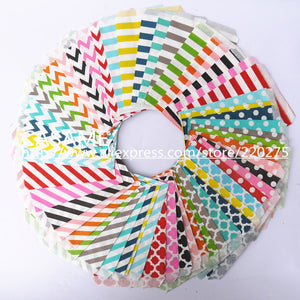 treat bags 10000pcs Chevron Polka Dot Stripe Printed Paper Bags in Printed Paper party Treat Bags  Bakery Bags 5"x 7" / 13x18cm