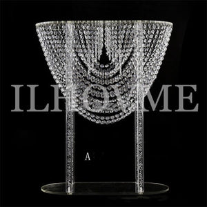 10PCS/Lot 68CM Tall Crystal Acrylic Wedding Centerpiece/Acrylic Wedding Cake Stand/Flower Stand/Wedding Pillar Table Decoration