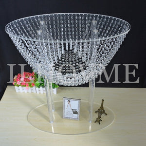 10PCS/Lot 68CM Tall Crystal Acrylic Wedding Centerpiece/Acrylic Wedding Cake Stand/Flower Stand/Wedding Pillar Table Decoration