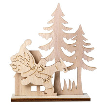 Load image into Gallery viewer, Wooden Ornaments Shapes,YuQi Unfinished Wood Crafts for Home Decor Blanks