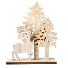 Load image into Gallery viewer, Wooden Ornaments Shapes,YuQi Unfinished Wood Crafts for Home Decor Blanks