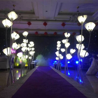 Wedding Lighting Road Lead aisle Stand Pillar Wedding stage decoration 10 sets/lot